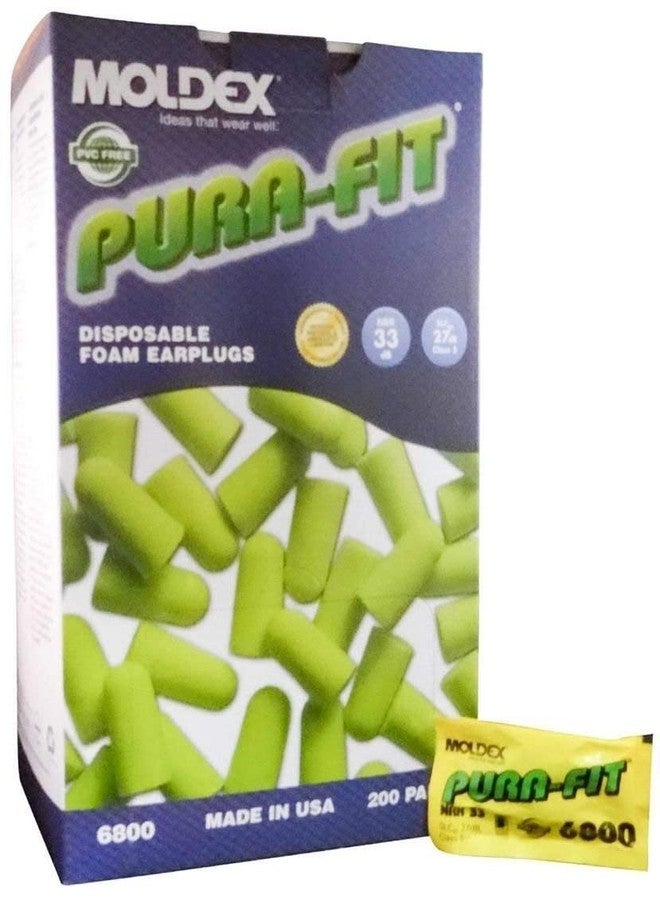 Moldex 6800 Pura-fit Disp Earplug Uncorded (200 Per Case) - Image 1